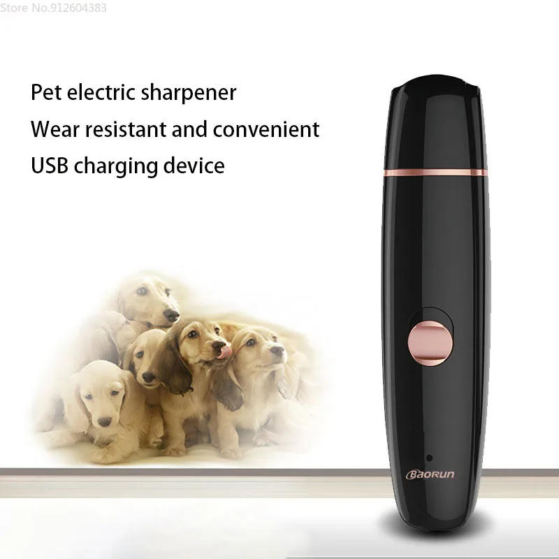 

Cat Claw Sharpener Dog Nail Grinder Electric Trimmer Rechargeable Nail Polisher for Feet Convenient Easy To Clean Pet Grooming B