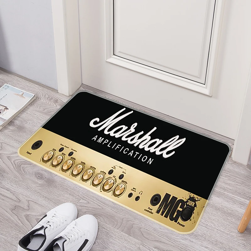 

Marshall Bath Mat Carpet Living Room Doormat Entrance Door Lounge Rug Home For Kitchen the Bathroom Bedroom Rugs Foot Bedside