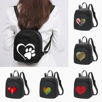 backpack 2022 women small daypack casual travel organizer love print knapsack girls lightweight sports mini backpacks handbags