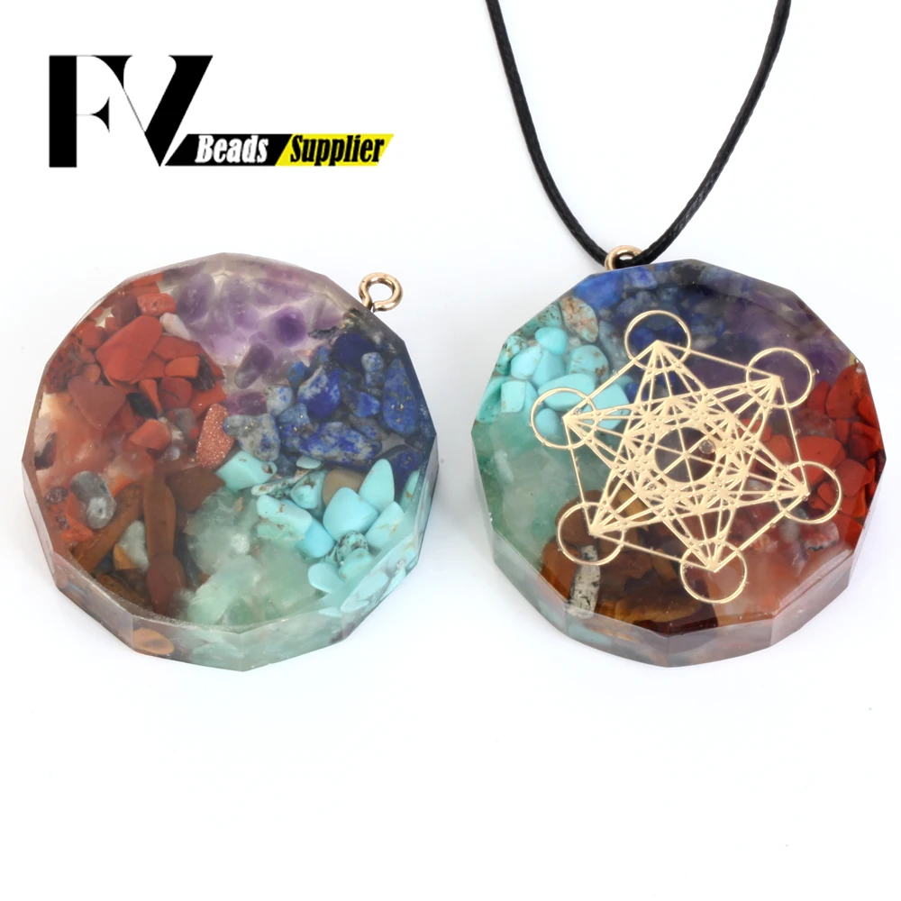 1 шт. разноцветные бусины из натурального разбитого камня многоугольные подвески