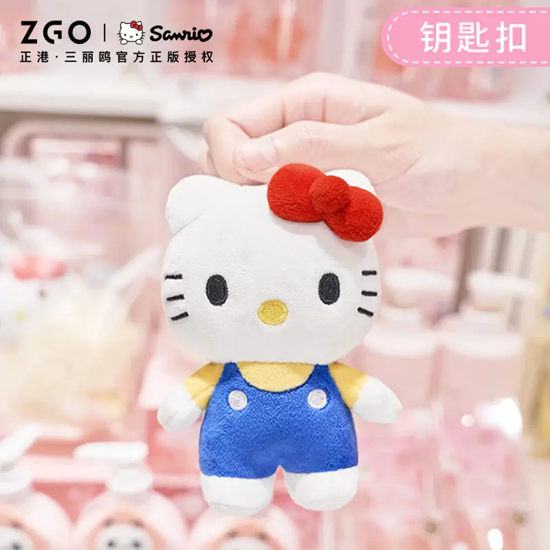 

Милый плюшевый брелок Hello Kitty, детские игрушки, милый розовый брелок, женский брелок, подарок