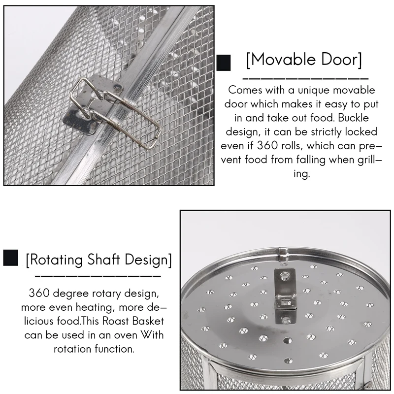 Корзина для гриля 14X18 см корзина жарки в духовке из нержавеющей стали клетка