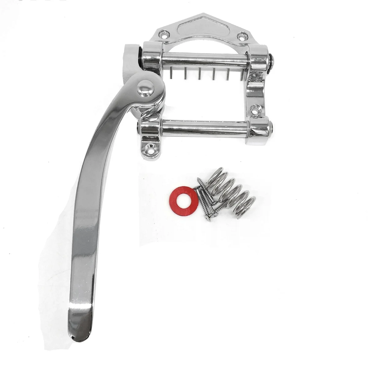 

Small Rocker Sg Lp Guitar Electric Guitar Rocker Tailpiece Tremolo Unit Vibrato Musical Instrument Accessories(Silver)