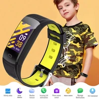 2022 silicone bracelet kids smartwatch children smart watch fitness tracker for boys girls clock sport waterproof smart watch