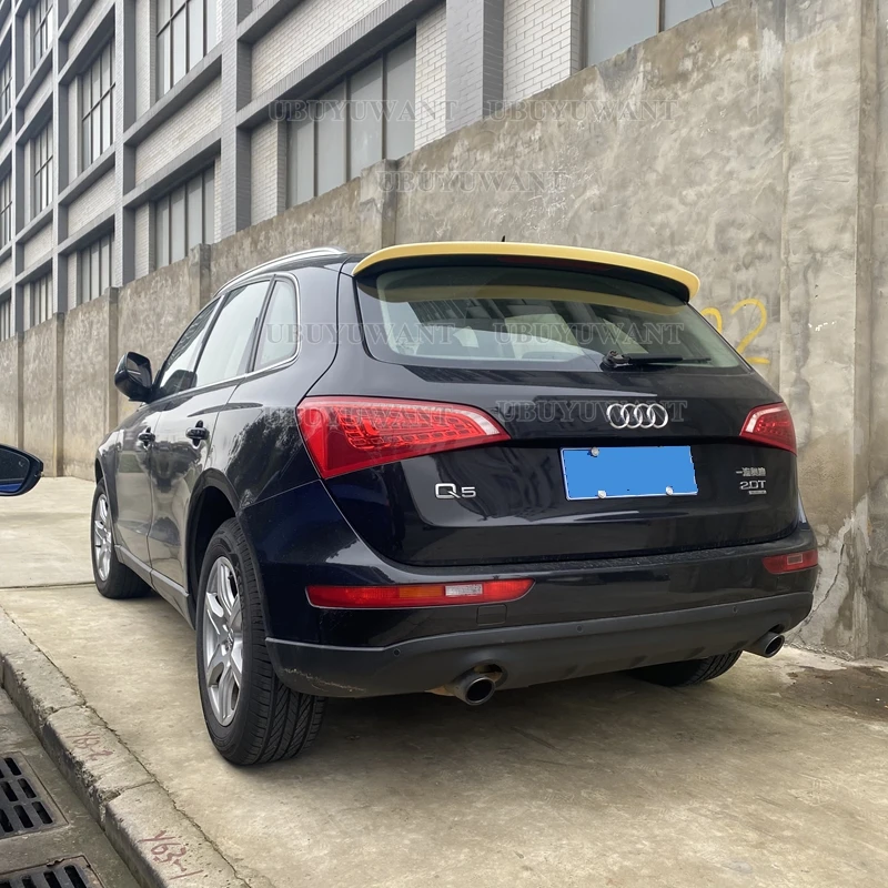 

Высококачественный задний спойлер Неокрашенный из АБС-пластика для Audi Q5 2011-2018, крышка багажника, Стайлинг автомобиля