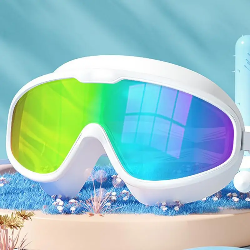 Очки для плавания взрослых регулируемые очки полной защиты HD четкие