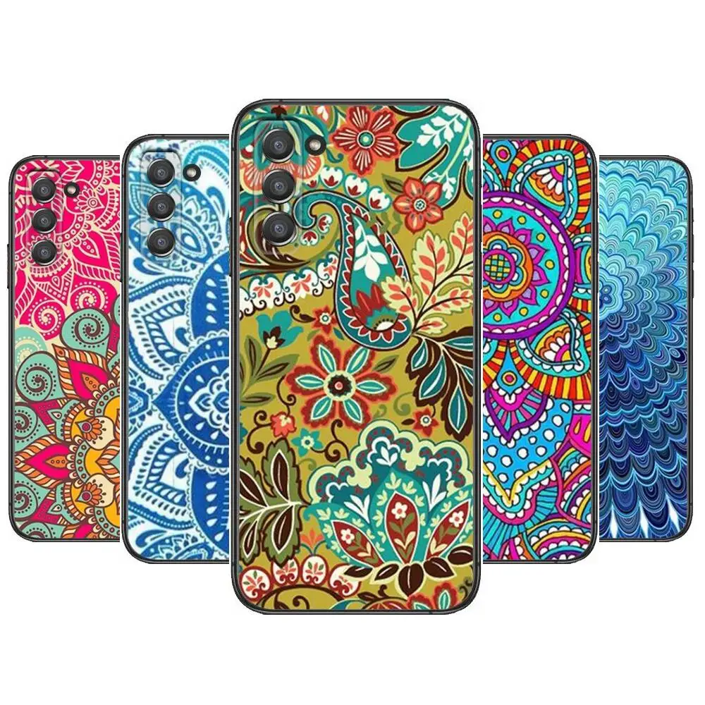 

Mandala Chakra Yoga Phone cover hull For SamSung Galaxy s6 s7 S8 S9 S10E S20 S21 S5 S30 Plus S20 fe 5G Lite Ultra Edge