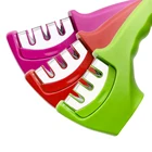 Профессиональный 3-я ступенями для заточки кухонных ножей, точильный камень брелок, вольфрамная сталь, алмазные керамические кухонные аксессуары для ножей инструмент