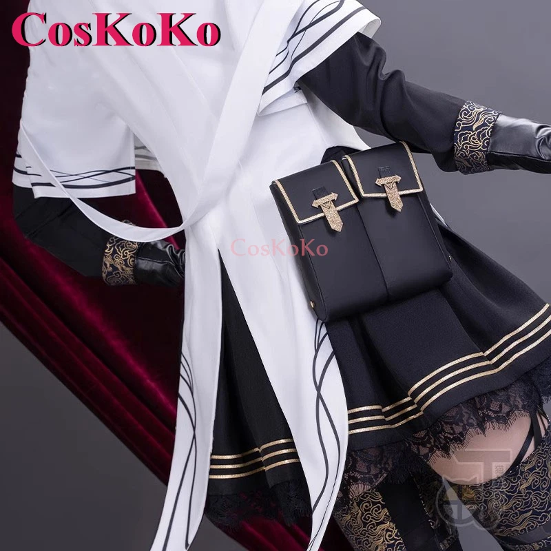 CosKoKo Arturia Giallo/Virtuosa Косплей Игра Arknights Костюм Прекрасная Милая Униформа Женская