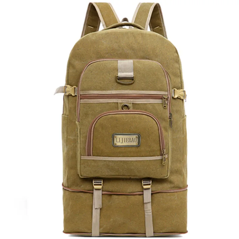 Expansion Large Capacity 60 Liters Shoulder Travel Bag 50 Liters Portable Backpack Fashion Trend Men's And Women's Leisure Bag