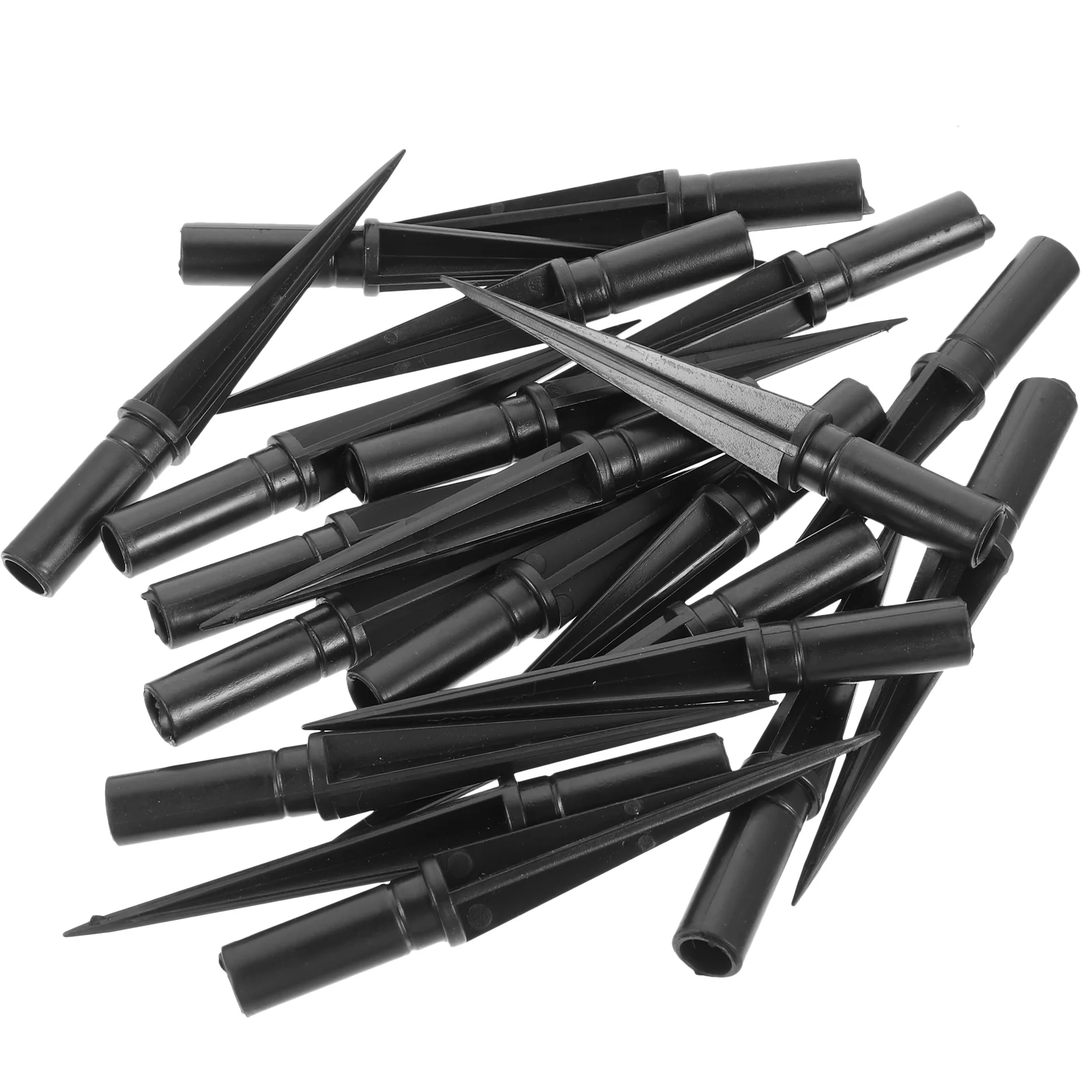 

20 Pcs Landscape Lights LED Outdoor Plastic Replacement Stakes Solar Ground Accessories Lamp Path Garden