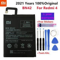 xiao mi original phone battery bn42 for xiaomi redmi hongmi 4 original replacement batteries high capacity 4000mah free tools
