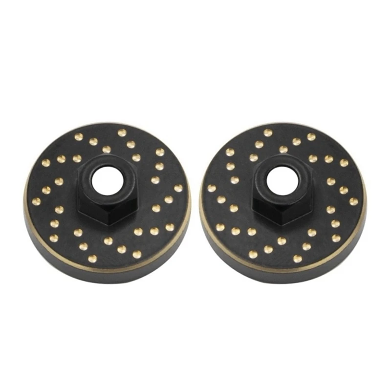 

2Pcs Brass Front Axle Wheel Hex Hub Adapter Counterweight For Traxxas TRX4M 1/18 RC Crawler Car Upgrade Parts