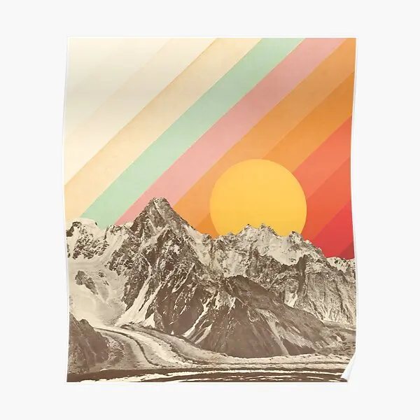 Гориный пейзаж 1 постер винтажный принт украшение настенная картина для комнаты