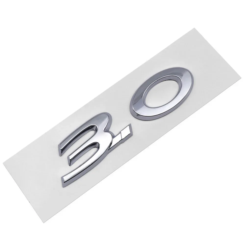 

Наклейка-эмблема для заднего багажника автомобиля из АБС-пластика для Jaguar 3,0 5,0 V6 V8 XF X260 XE X Type F-Type S-Type, автомобильные внешние аксессуары