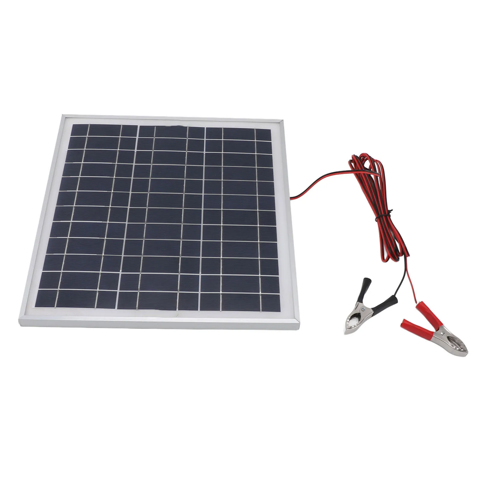 Портативная солнечная панель с алюминиевой рамкой 50 Вт фотопанель кабелем 9 8