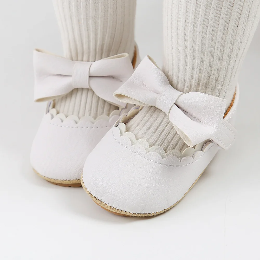 

2023 Summer Baby Girls' Shoes Baby Princess Shoes Flat Soft Sole Newborn First Walkers Shoes 0-18 Months toddler girl shoes
