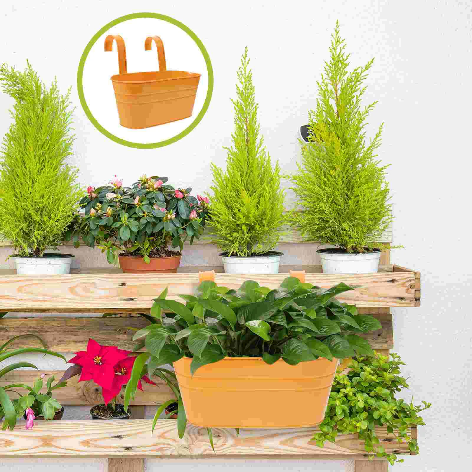 

Hanging Iron Planter Pot Plants Indoor Wall Hanging Planters Pots Outdoor Plants Stand Iron Flower Planter