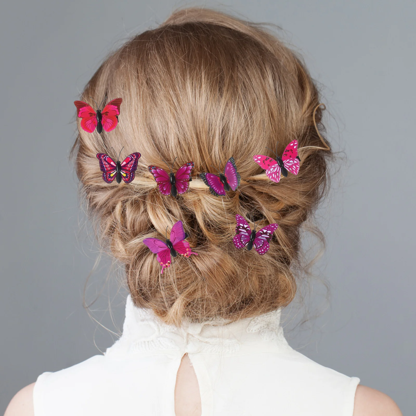 Рисунок 4 - декоративные заколки-бабочки для