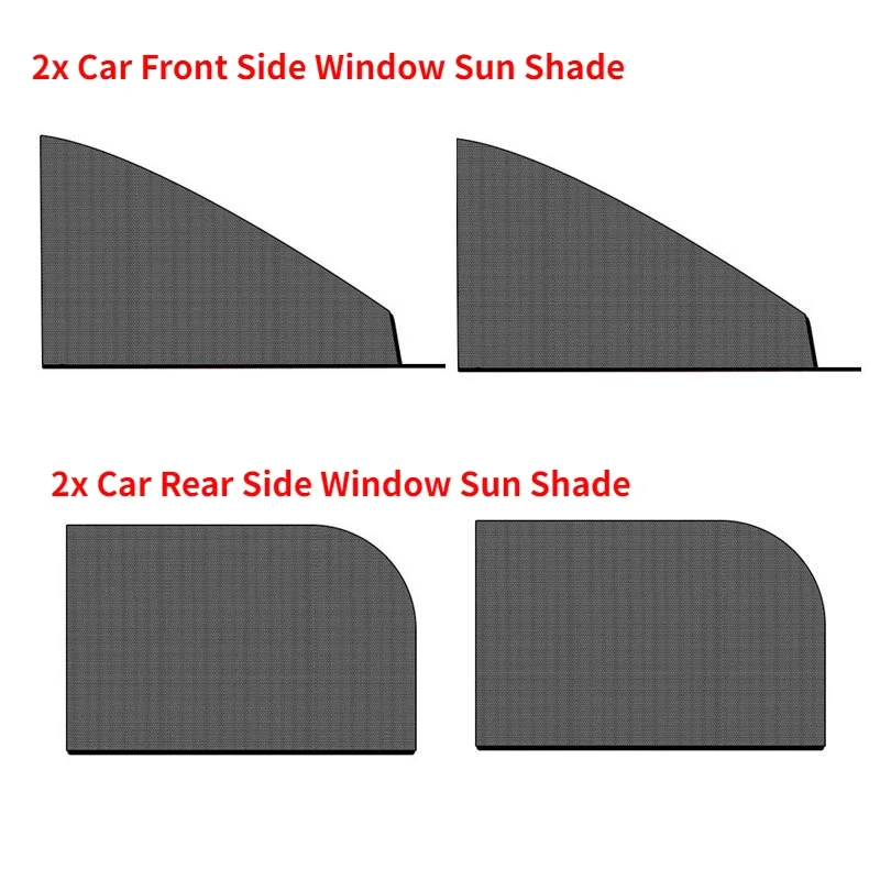 

Автомобильные солнцезащитные шторы, универсальные шторы для боковых окон, защитные шторы, репеллент от комаров, сетка, солнцезащитный козырек, автоаксессуары