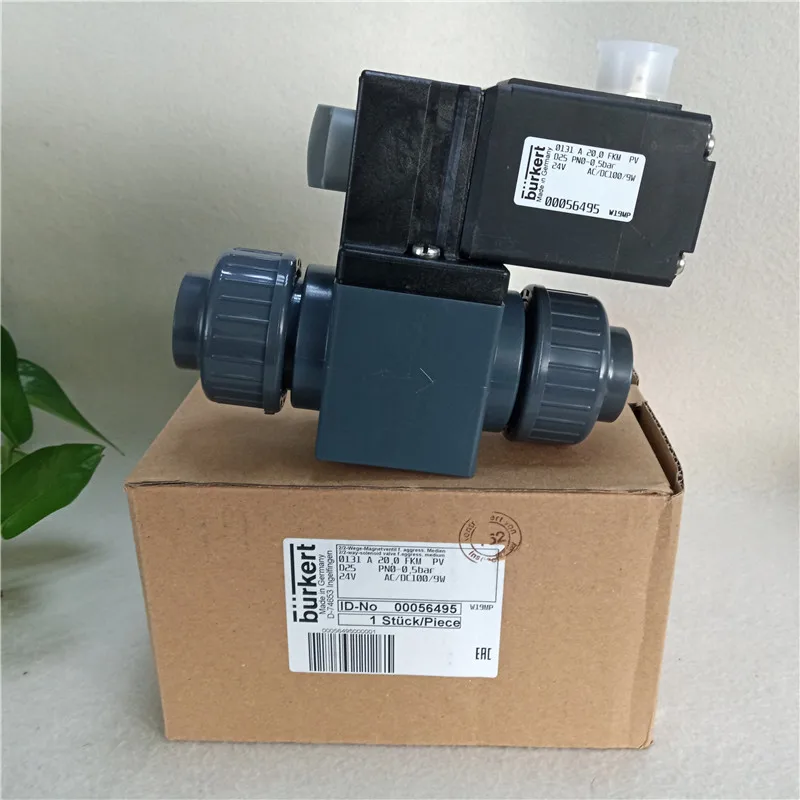 Электромагнитный клапан Burkert0131 из ПВХ DN15 20 25 немецкий ЭЛЕКТРОПОГРУЗЧИК импортный