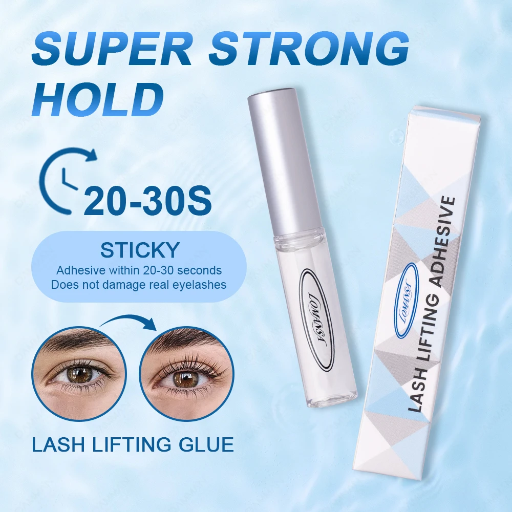 100 бутылок 5 мл клей для подъема ресниц Lomansa профессиональный завивки долговечный