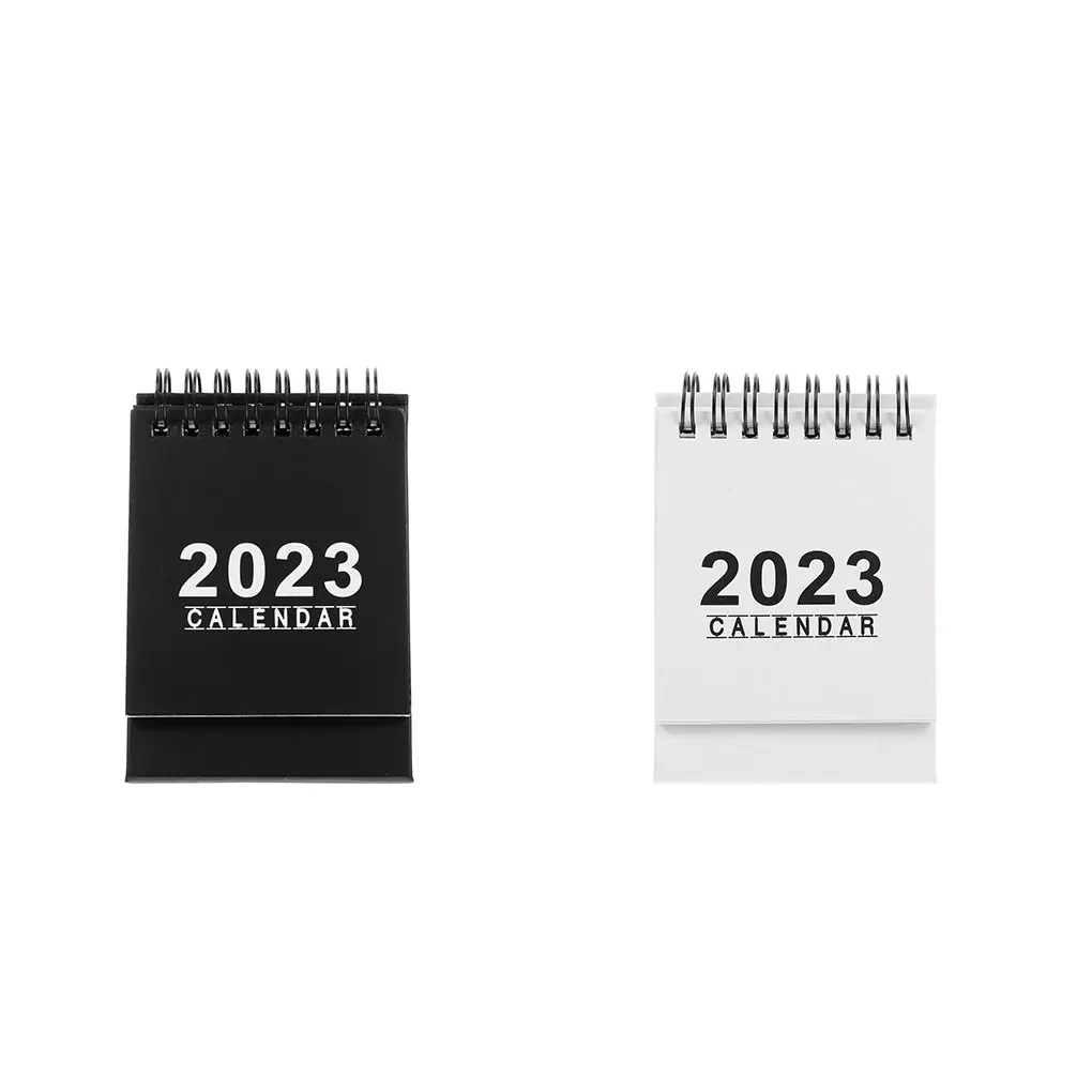 

Настольный двусторонний календарь 2022-2023 с сентября по декабрь, гостиная, офис, ежемесячный график, украшение черного цвета