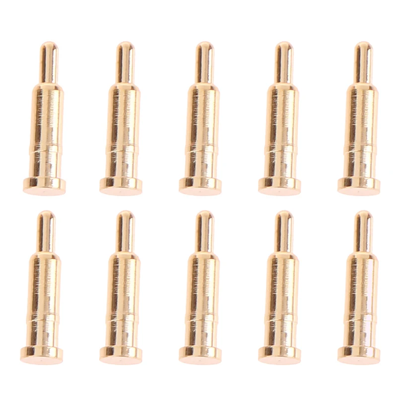 

HUXUAN Pogopin Battery Spring Loaded Contact Needle, 10 шт., латунь