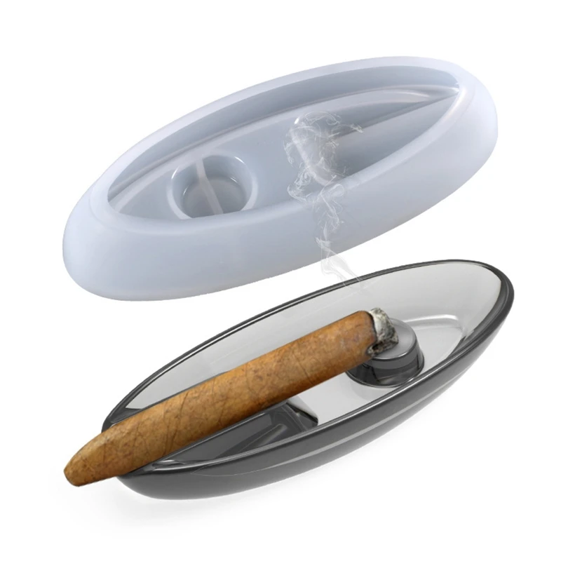 DIY сигарная пепельница УФ-кристаллическая форма для эпоксидной смолы держатель