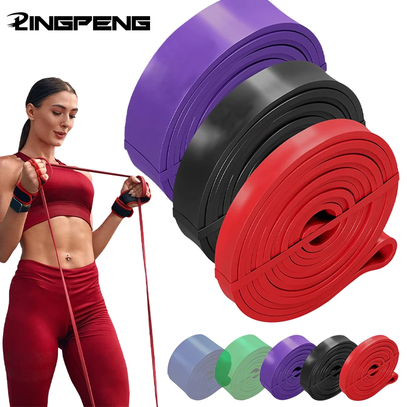 

Exercise Resistance Bands Natural Latex Elastic Rubber Workout Fitness Equipment Expander Elastic Rubber Bands for Home Gym