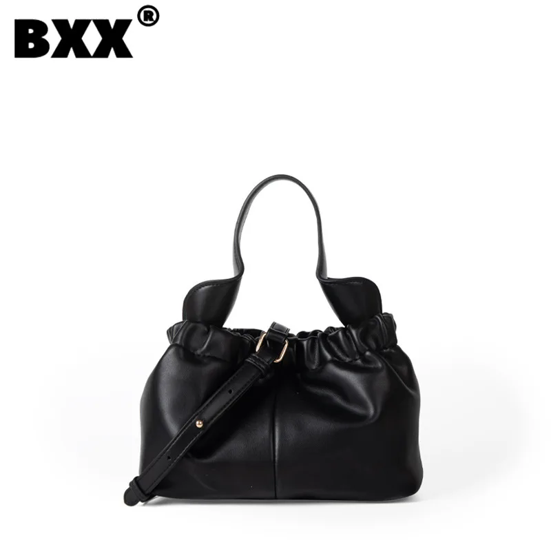 

[BXX] Women Summer Popular New Sweet Cool Cloud Bag Versatile Soft Single Shoulder Crossbody Package Small Simple Handbag 8CY458
