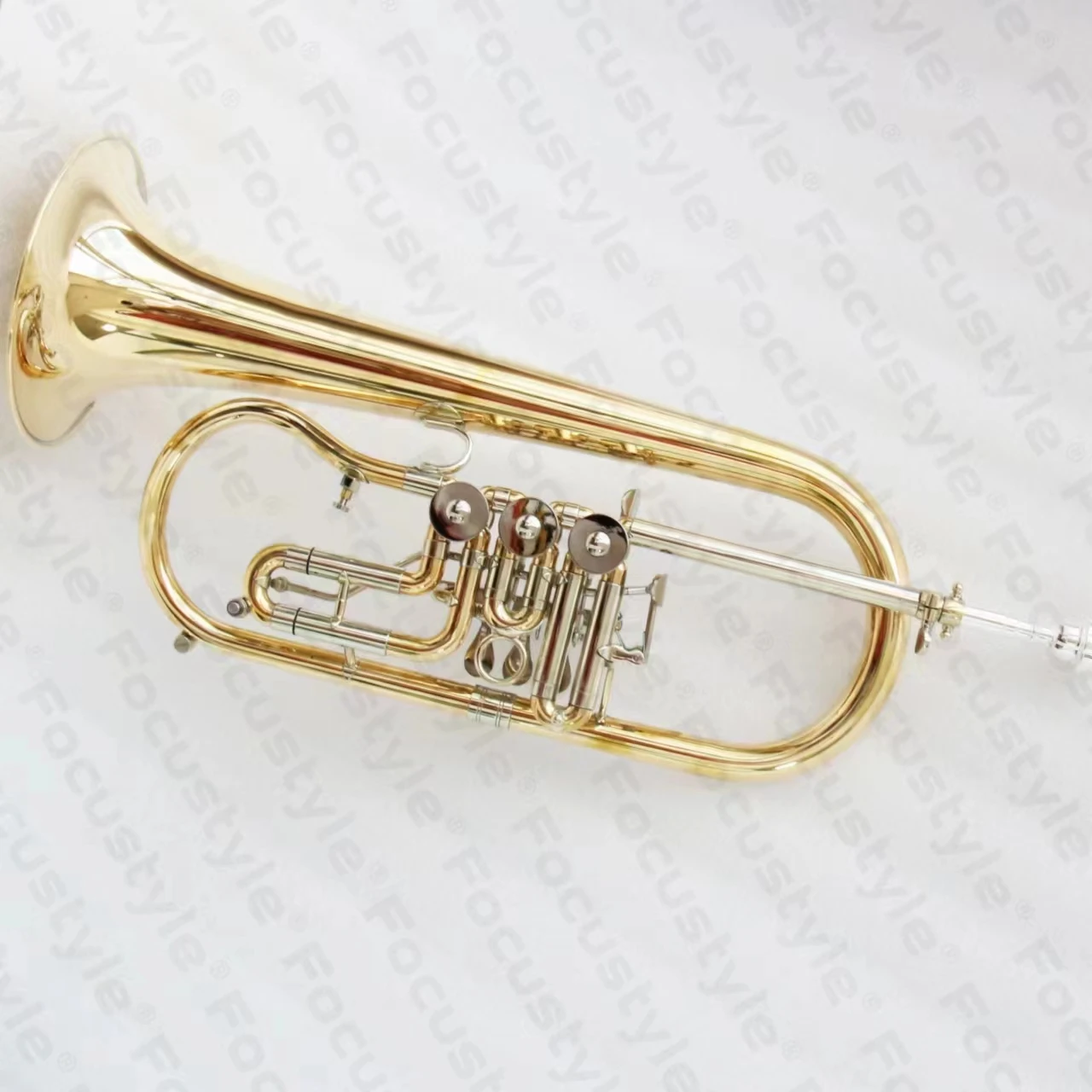 Тон Bb Flugelhorn профессиональное качество Pangerelhorn хорошая цена латунные инструменты