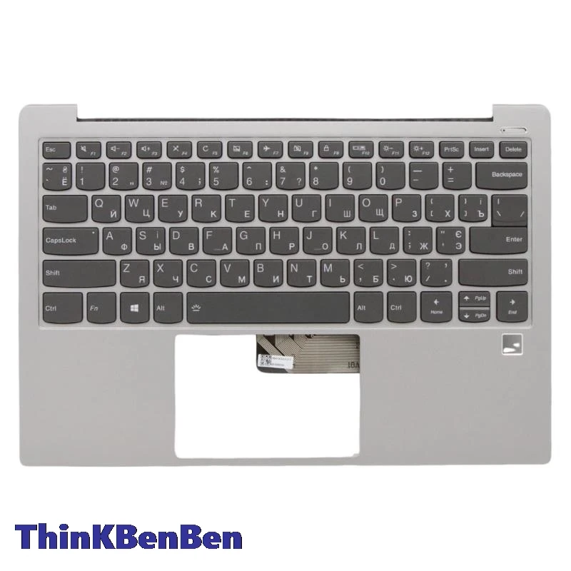 UKR украинская платиновая клавиатура верхний чехол для упора рук Lenovo Ideapad 730S Yoga S730