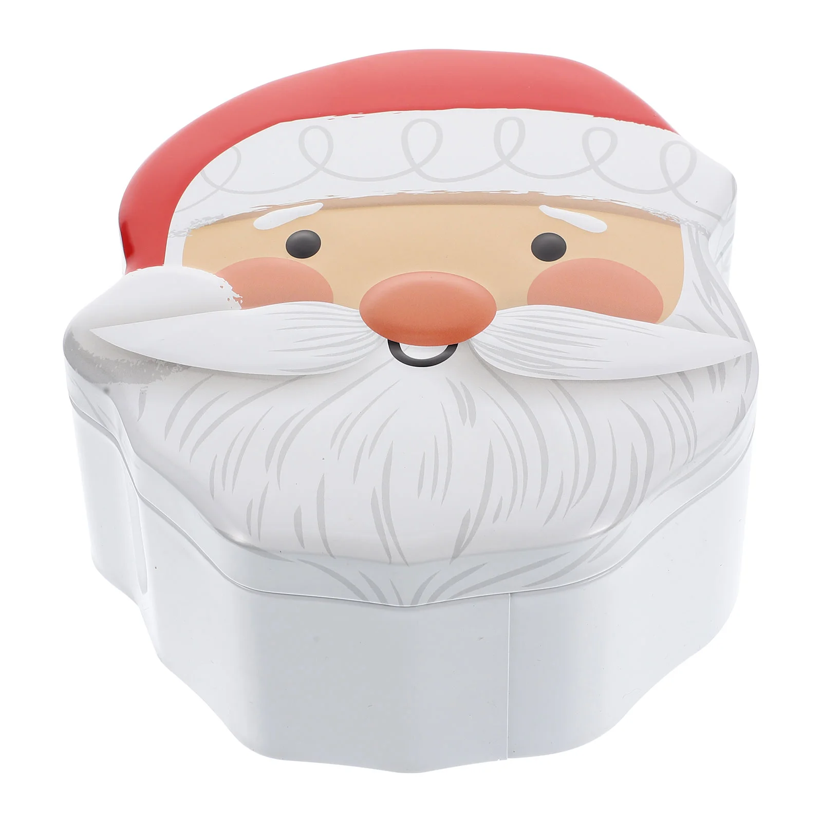 

Christmas Box Tin Candy Xmas Boxes Gift Cookie Tins Jar Biscuit Case Metal Favor Canister Santa Container Treat Storage Party