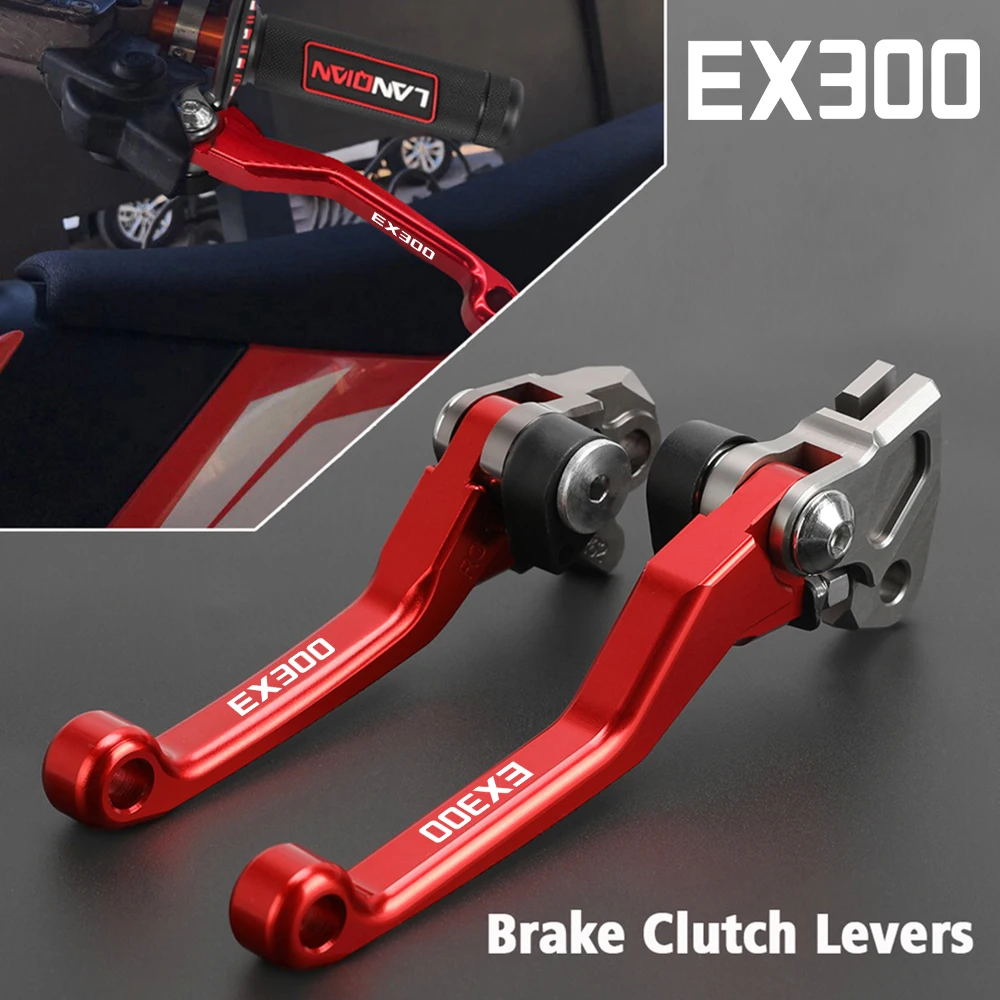 

Motorcycle EX 300 LOGO Pivot Dirt Bike Brake Clutch Levers Motocross For GASGAS GASgas EX250 EX300 2017 2018 EX ex 300 ex-300