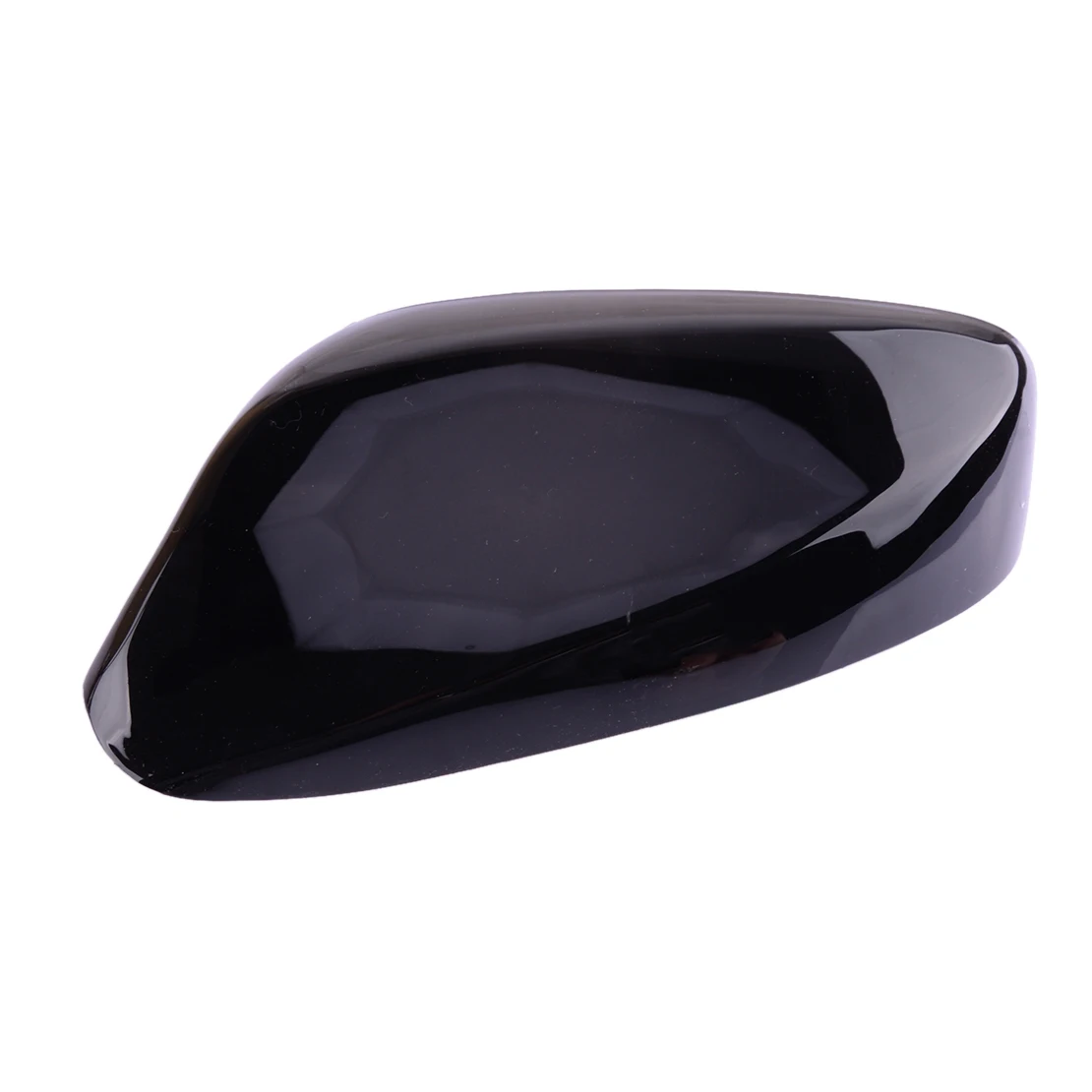 

Car Front Left Side Rear View Mirror Cover Cap Without Signal Light Hole Fit For Hyundai Elantra 2011-2016 Black ABS 876163X000