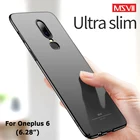 Чехол Msvii для Oneplus 6 T, жесткий чехол из поликарбоната с чехол для телефона