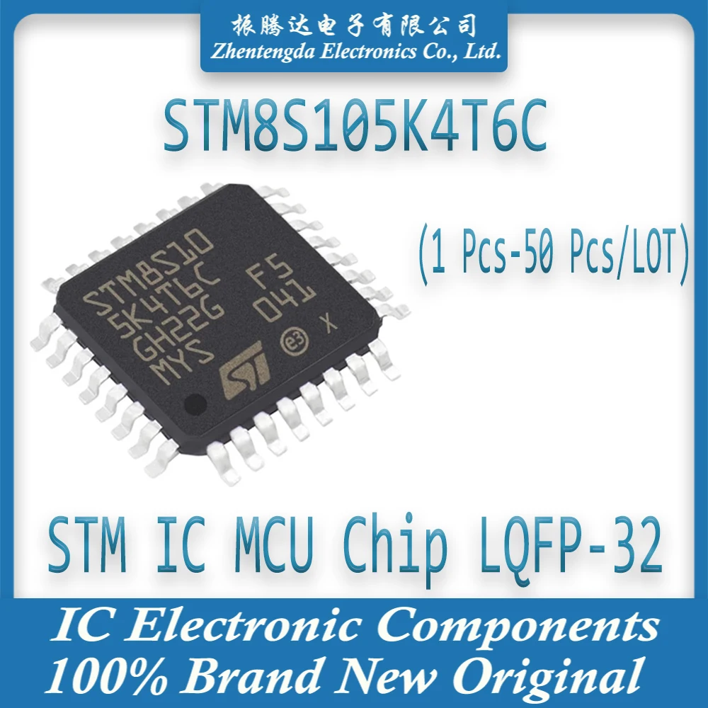 Микросхема STM8S105K4T6C STM8S105K4T6 STM8S105K4 STM8S105K STM8S105 STM8S STM IC MCU | Электронные компоненты и