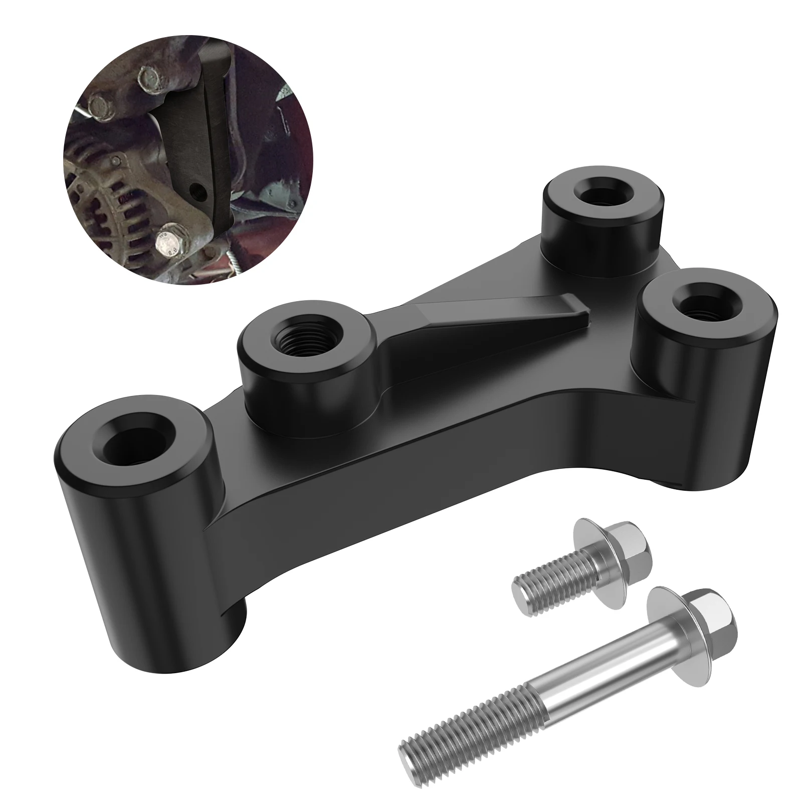 

NICECNC Alternator Mount Bracket For Jeep Wrangler 2.5L 4cyl YJ 1991-95 TJ 1997-2002 53007605 53007604 Car Accessories