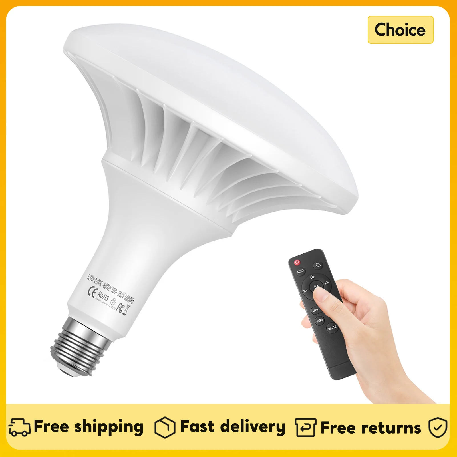 Andoer 150 Вт светодиодное фотографическое освещение с непрерывным выходом