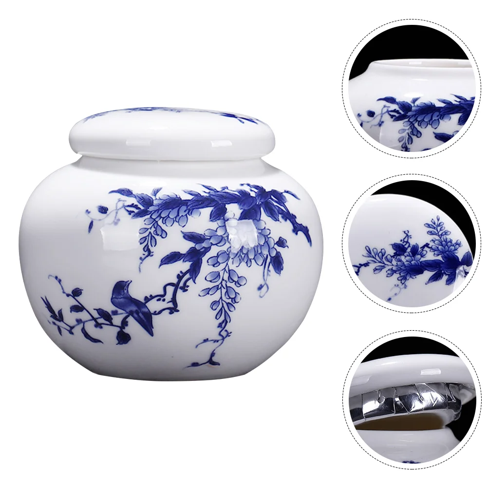 

Chinese Style Storage Jars Chinese Style Tea Canister Small Cream Can Home Supplies