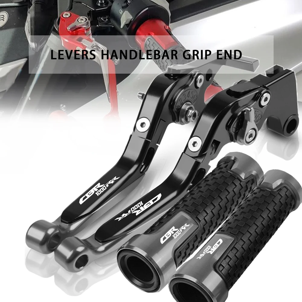 

CBR1000 RR 2004 2005 2006 2007 Handlebar Grip Handle Hand Grips Motorcycle Brake Clutch Lever CNC For Honda CBR1000RR CBR 100RR