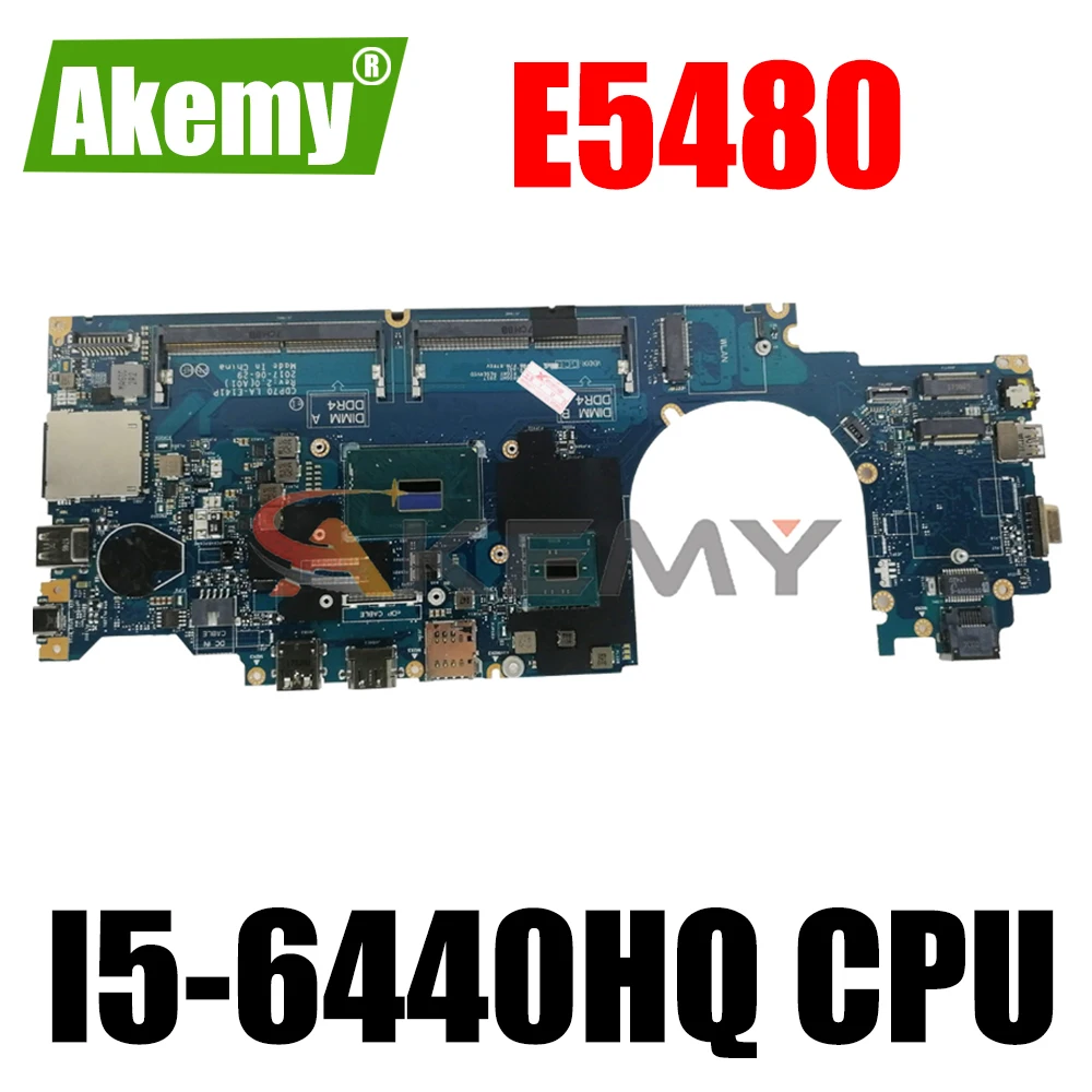 

Аксессуары для материнской платы DELL Latitude E5480 CDP70 I5-6440HQ H0K2P 87RXV системная плата 100% протестирована