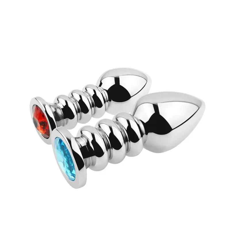 Металлические спиральные анальные бусины YIYUEQIANLI