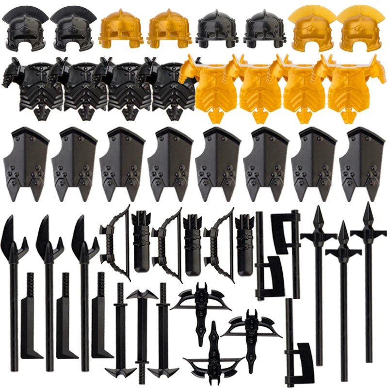 45 шт./набор Детский конструктор Рыцари и эльф