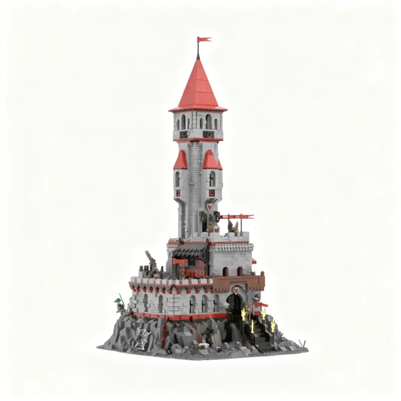 Фото 5337 деталей MOC Замок Бэтлорда, Модель Рыцарей Замка, Конструктор, Подарки на Рождество, Декоративные Кирпичики №2