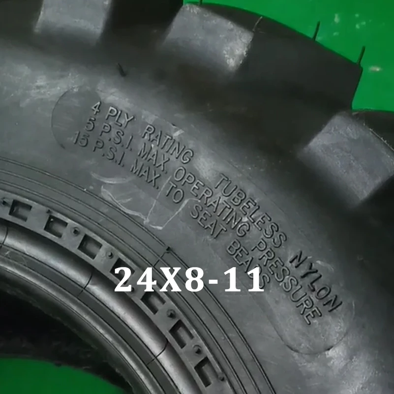 Бескамерная шина 22x11-8 24X8-11 совместимая с 23X8-11 23.5X8-11 бескамерная для