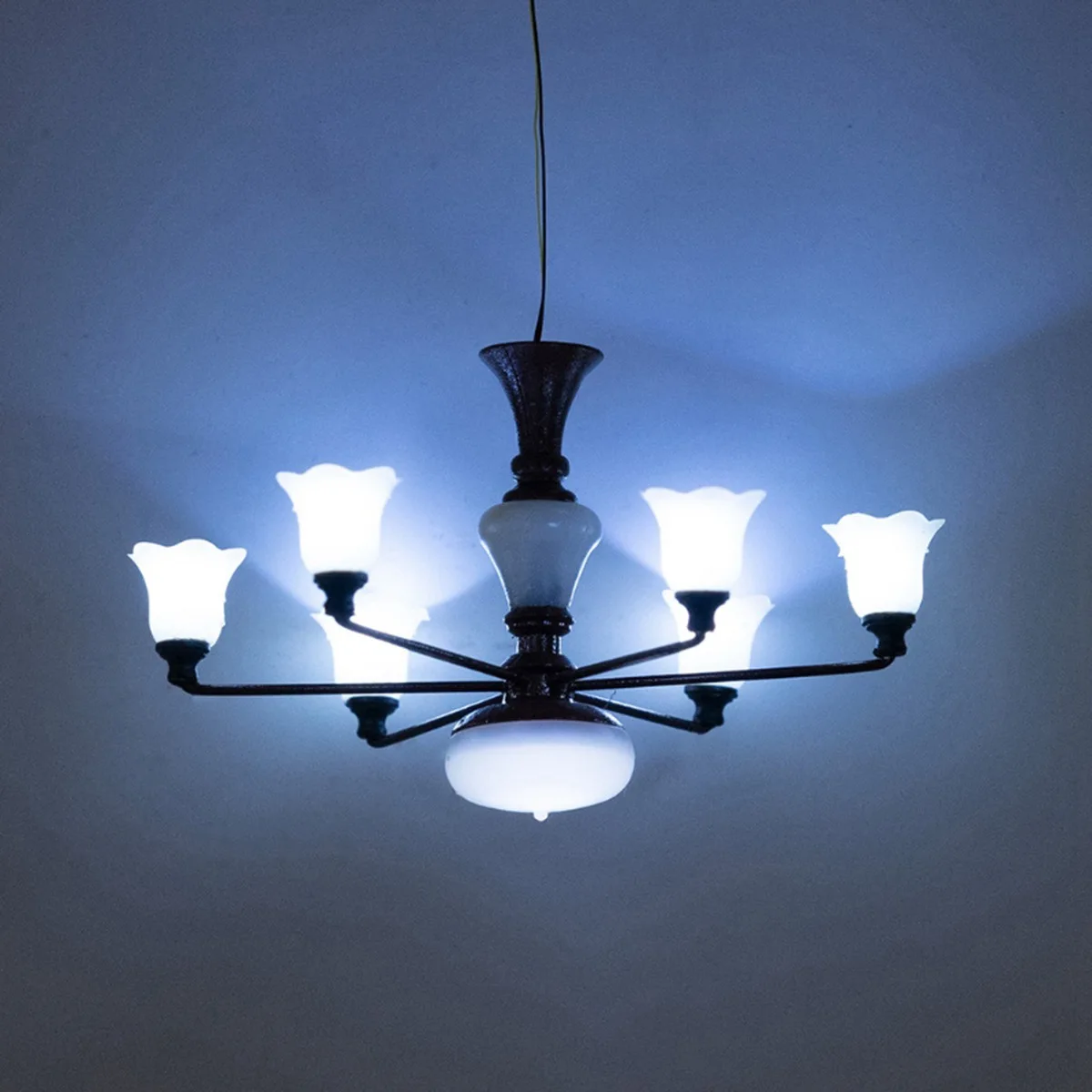 1 комплект потолочная люстра модель светильника винтажный миниатюрный