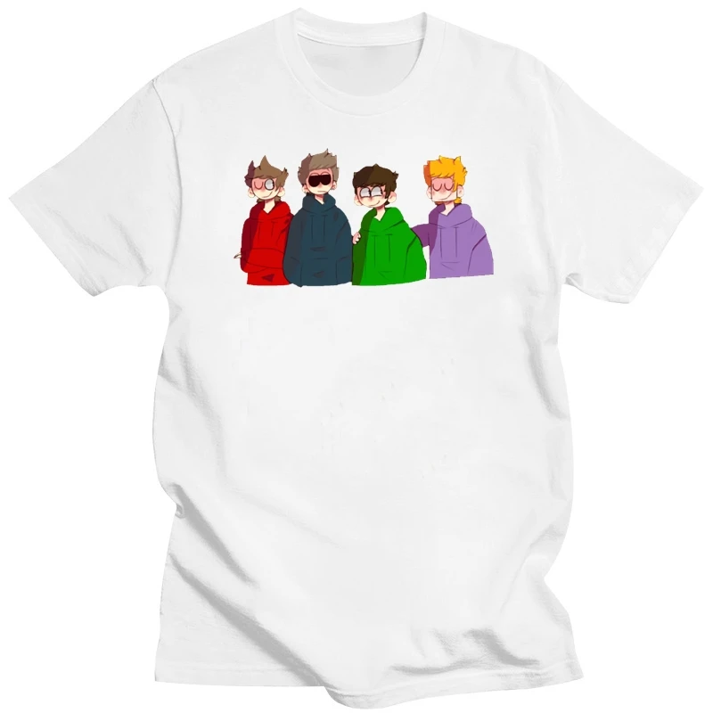 

Eddsworld T Shirt Eddsworld T-Shirt Male Cute Tee Shirt Fashion Short-Sleeve 4xl Cotton Printed Tshirt