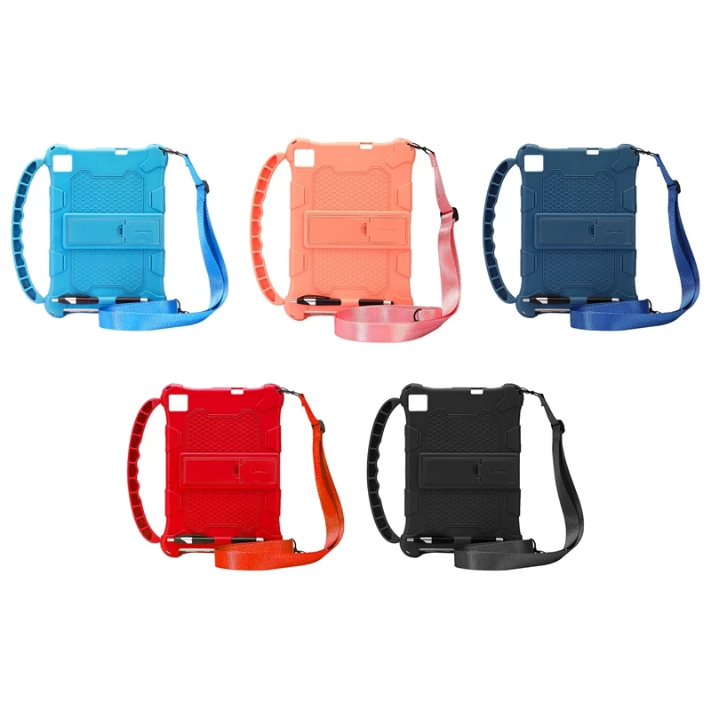 

Чехол для планшета Teclast M40 P20HD P20 10,1 дюймов, силиконовый чехол для планшета, подставка для планшета с ручкой и ремешком